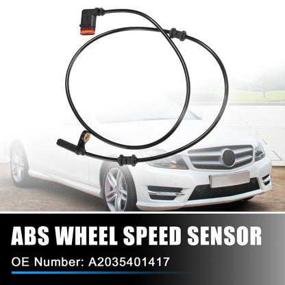 Rear Right ABS Wheel Speed Sensor for Mercedes-Benz C 230 (2002–2007) A2035401417