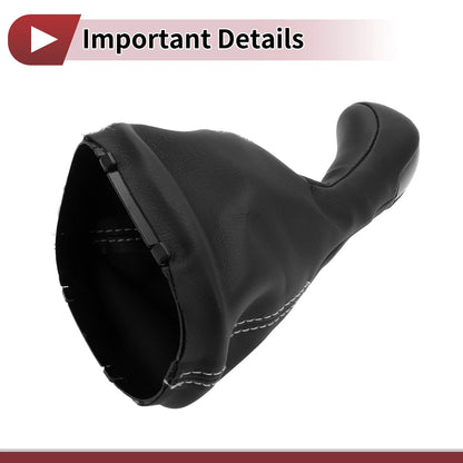 6 Speed Gear Shift Knob & Cover for Mercedes-Benz W203 S203 (2000-2007)