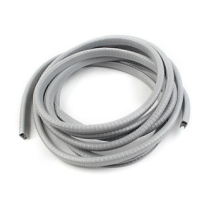 10ft Car Door Trim Edge Lock Guard Moulding Rubber Seal Strip Protector Grey