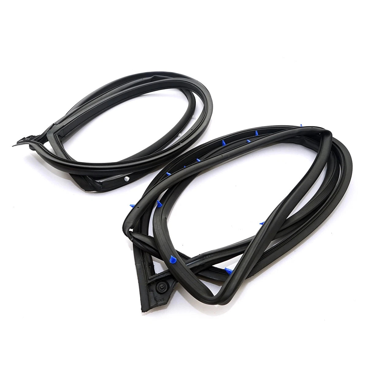 Set of 4 Front Door Weatherstrip Rubber for Honda Civic (2012–2015)