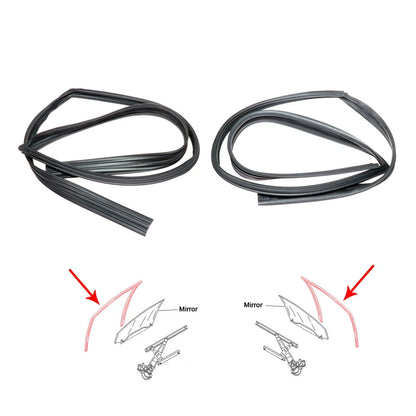Set of 4 Door Glass Run Channels for Toyota Corona AT190 CT190 ST191 (1988–1992)