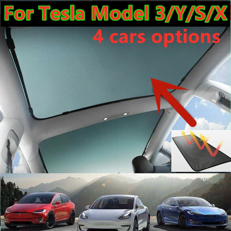 Sun Visor Shield Mesh Panoramic Roof for Tesla Model 3 Y S X