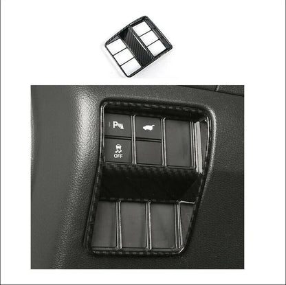 12x Interior Decoration Trim Cover Carbon Fiber for Honda CR-V (2017–2022)