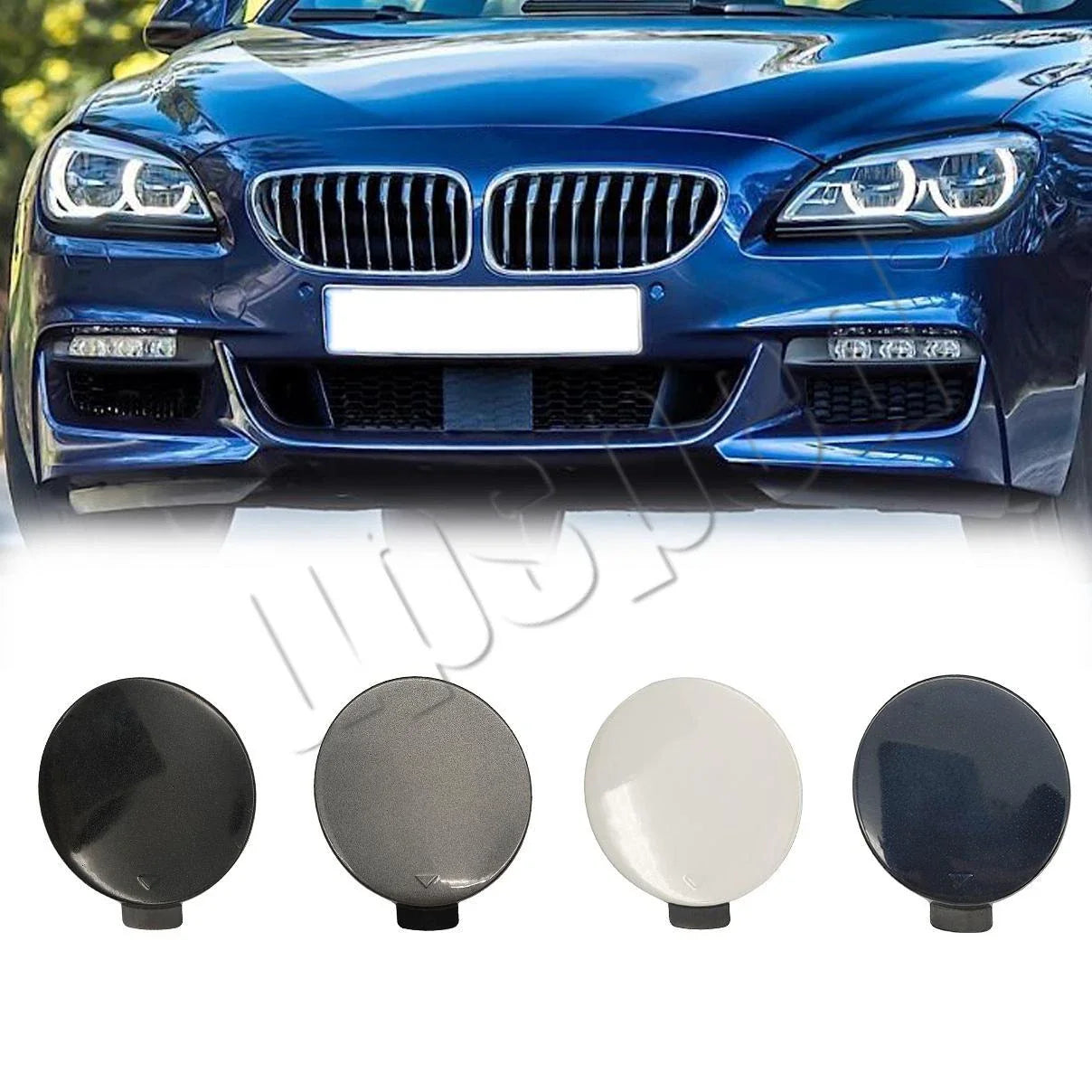 Front Bumper Tow Hook Eye Cover Cap for BMW 6 Series (2012–2018)