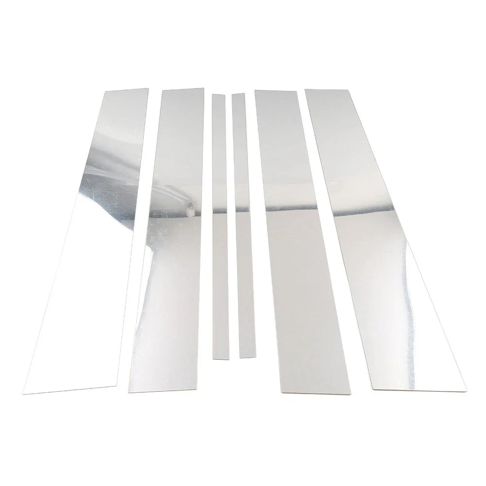 Pillar Post Door Window Cover Trim for Nissan Titan Crew Cab (2004-2015)
