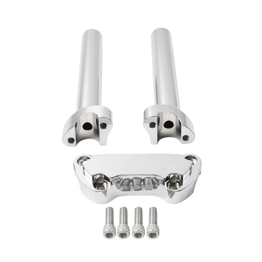 8.5" Handlebar Riser Top Clamp for Harley Fat Boy, Low Rider