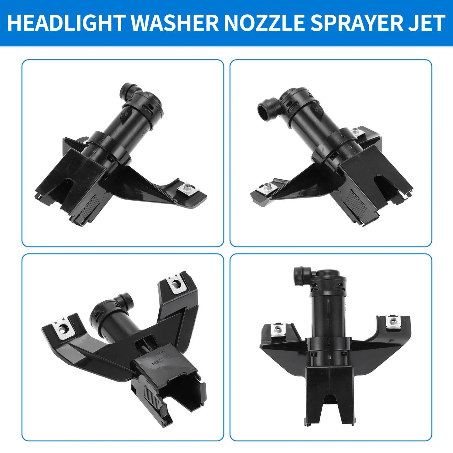 Front Driver Side Headlight Washer Nozzle for Lexus RX330 RX350 (2004-2006)