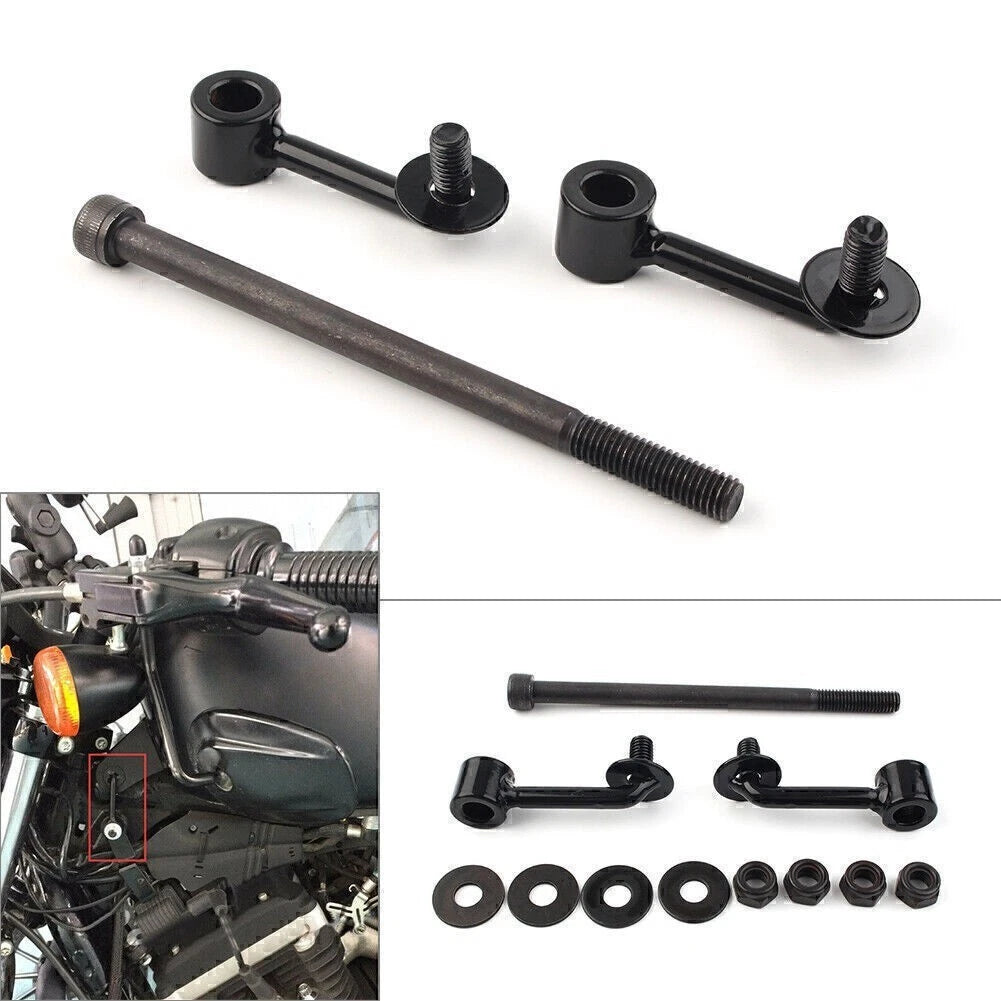 Rear Passenger Foot Pegs for Harley Softail Deluxe Fat Bob (2018–2023)
