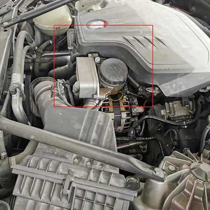 Oil Filter Housing with Oil Cooler Gasket for BMW 328i 335i 528i X3 (2007–2013)