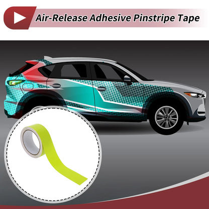Pinstripe Tape 50mm x 10m for Car Motorcycle Boat Matte Green