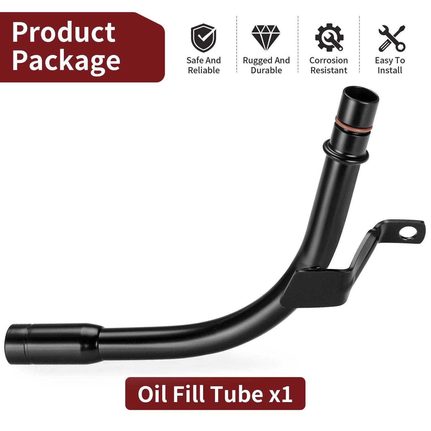 Oil Fill Tube for Polaris Ranger XP 800 (2011–2012) / Crew 800 (2011–2014)