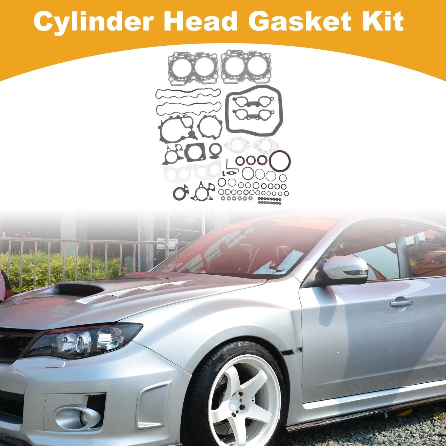 Cylinder Head Gasket Kit No. 10105AA070 for Subaru EJ20E (1990–1994)