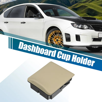 Center Console Cup Holder for Subaru Impreza 2.5L (2005–2007) ABS Black Beige