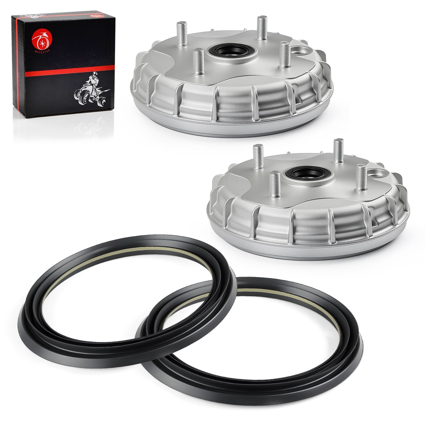 Front Brake Drum & Seal for Honda ATV Rancher 350 (2000–2006)