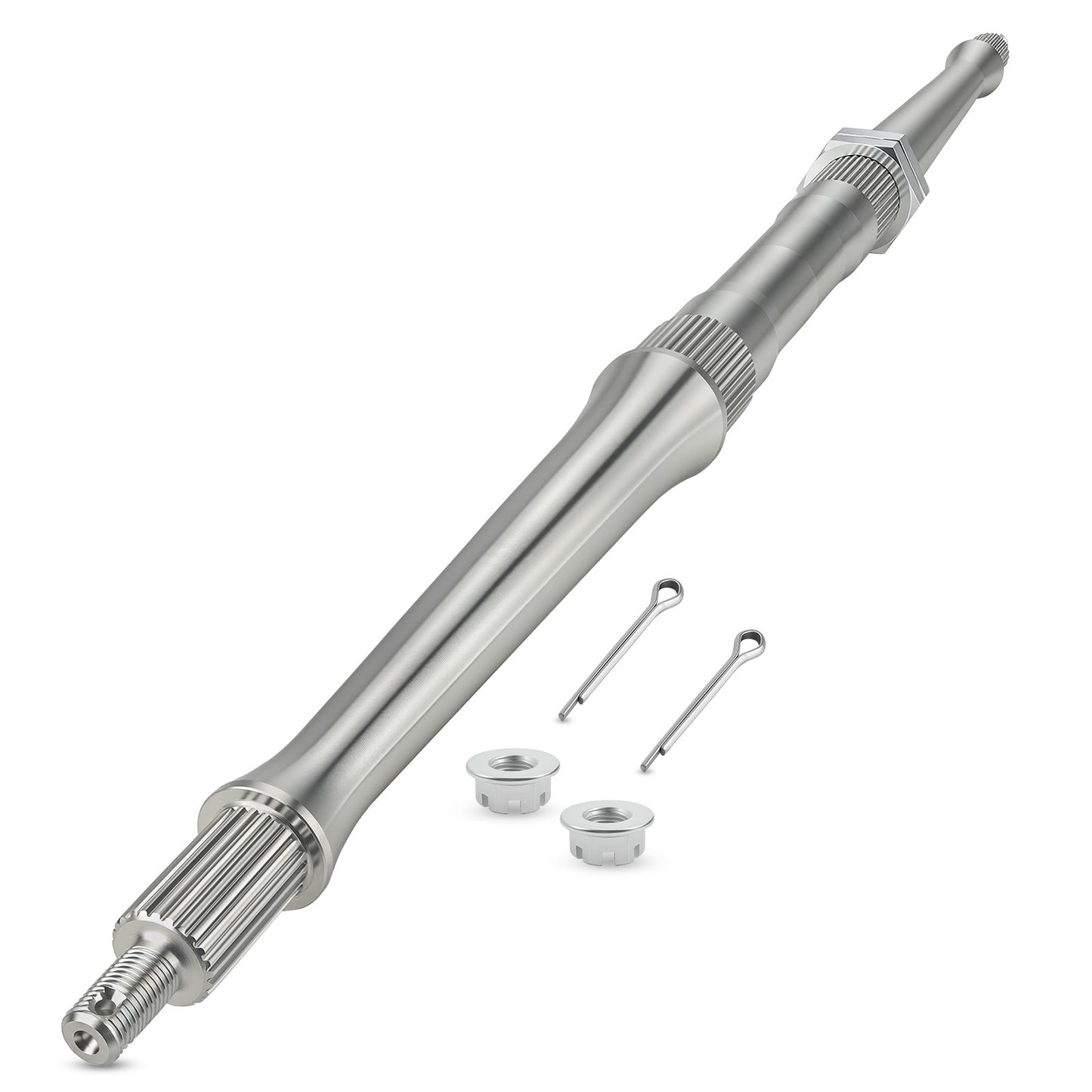 Rear Axle Shaft with Nut for Yamaha Warrior 350 (1987–2004)