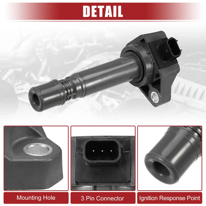 4X Ignition Coil Pack for Honda Civic (2006–2011)
