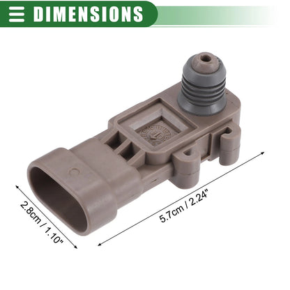 Fuel Tank Pressure Sensor for Chevrolet Suburban 1500 (2004–2008) No. 12247409