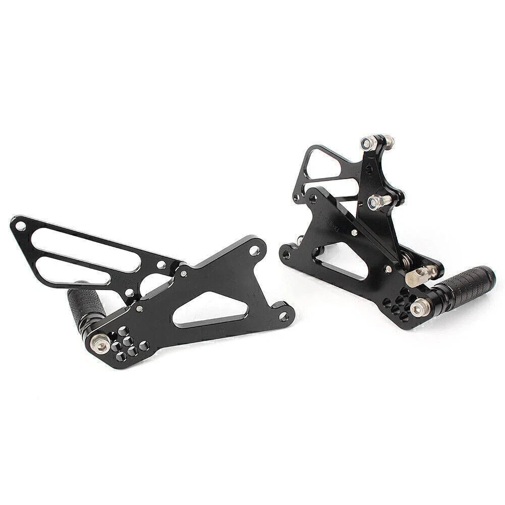 Rearset Footpegs for T595 509 955i 1050 Speed Triple (2006-2012) Black