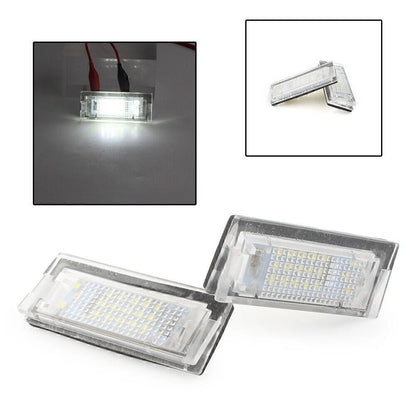2X LED Error Free License Plate Light for BMW E39 (1995–2003)