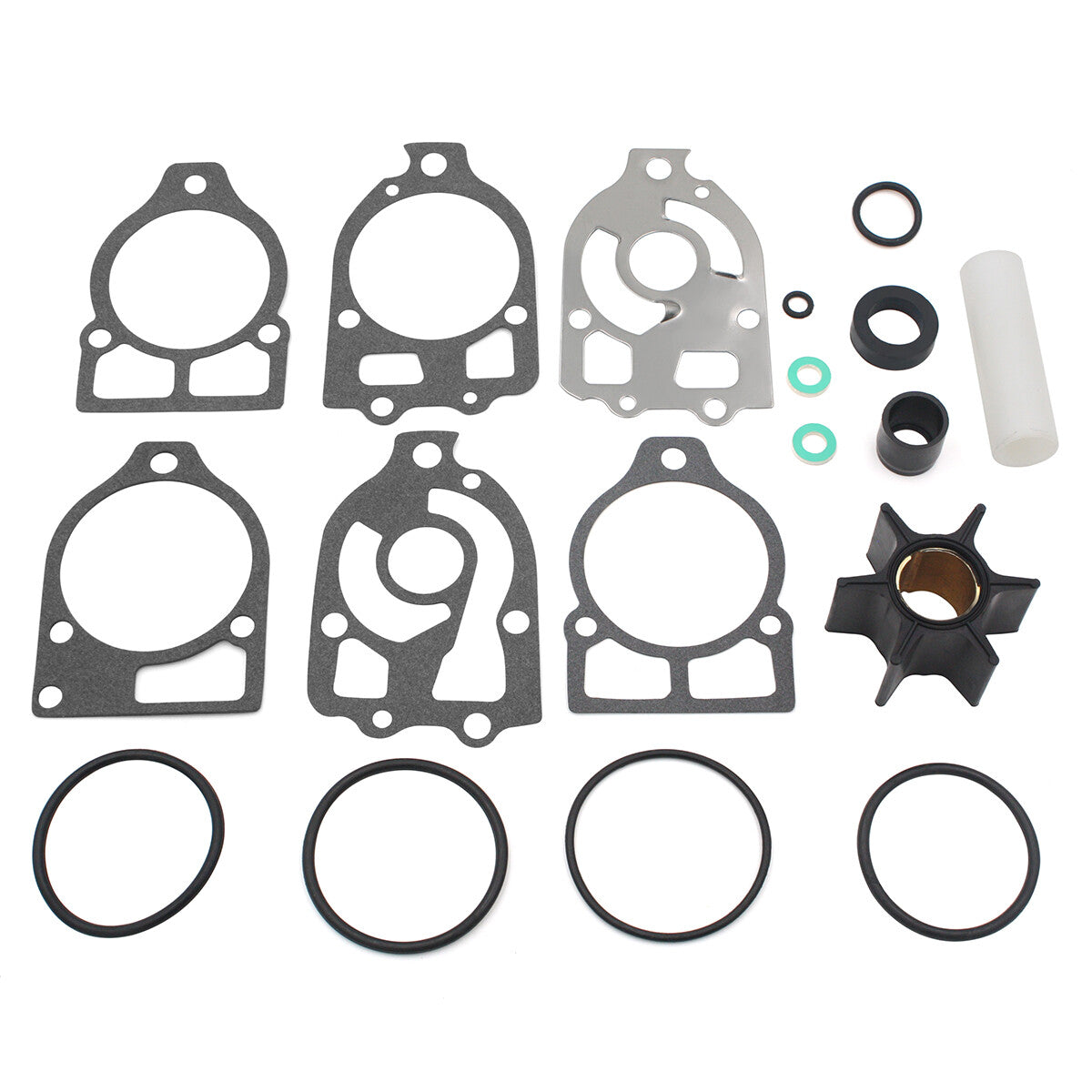 Water Pump Impeller Kit for Mercury V 150 175 200 225 HP Outboards
