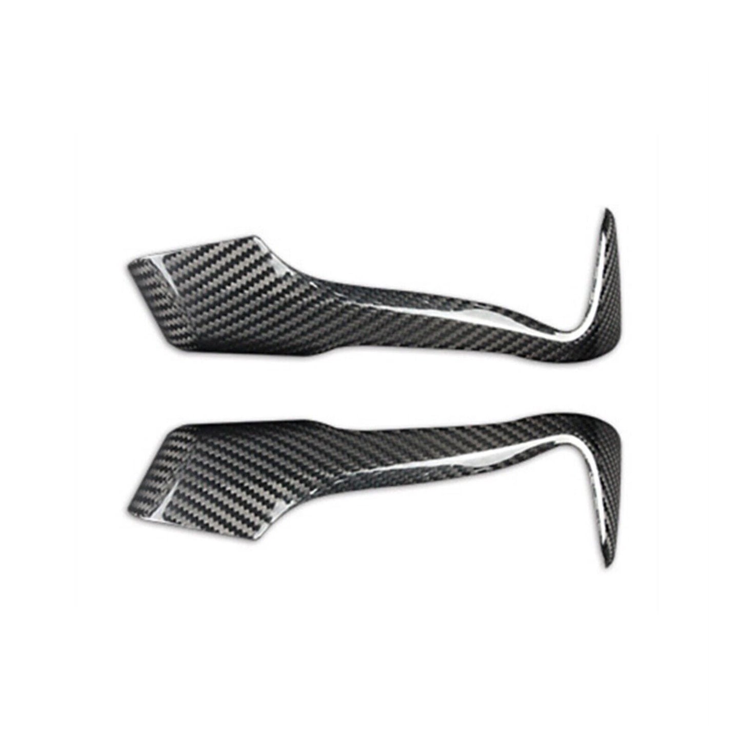 1 Pair Black Inner Door Handle Trim for Subaru BRZ 2012-2020 (2012-2020)