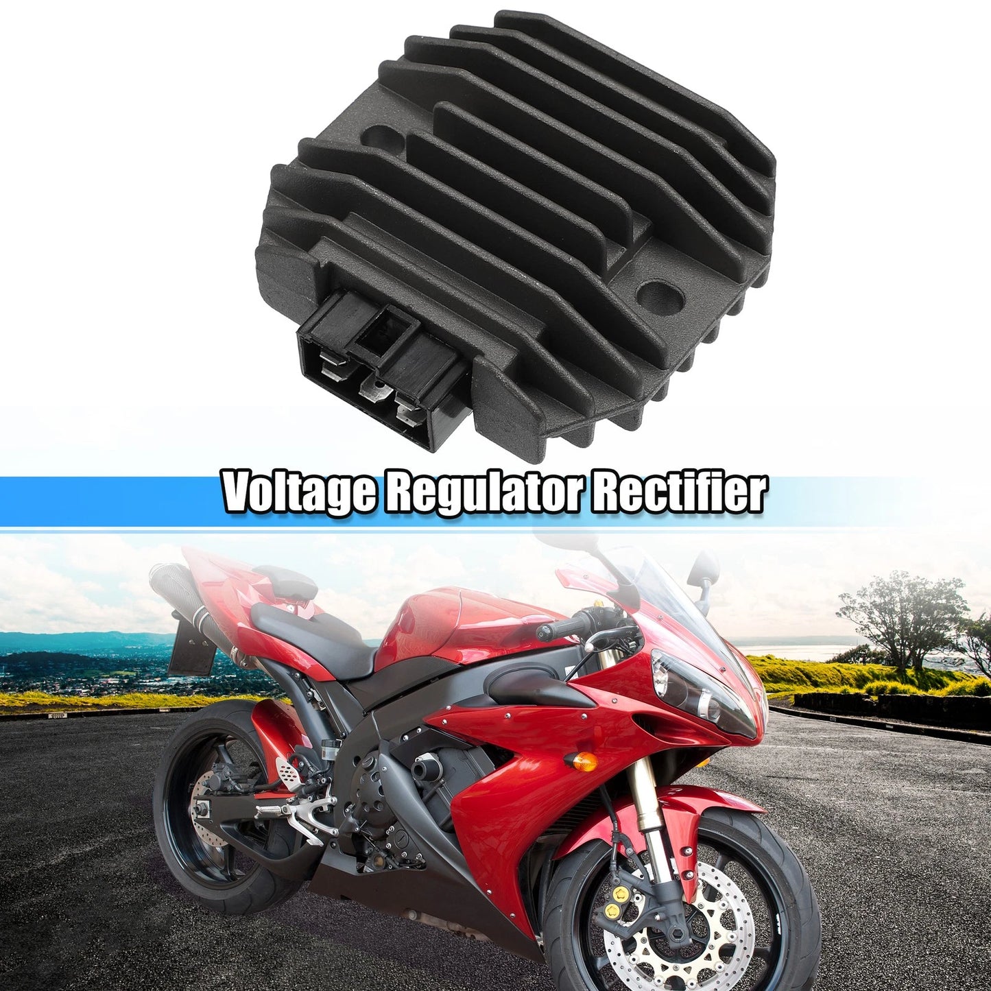 Voltage Regulator Rectifier for Yamaha R1 (1998–2001) 4JH-81960-00-00 4JH-81960-01