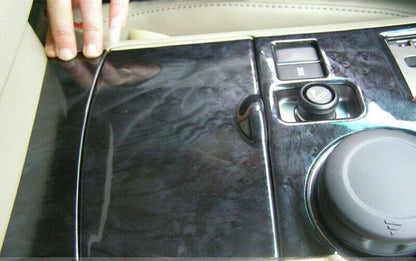 RHD Wood Center Console Gear Shift Cover Trim for Toyota Highlander (2008–2013)