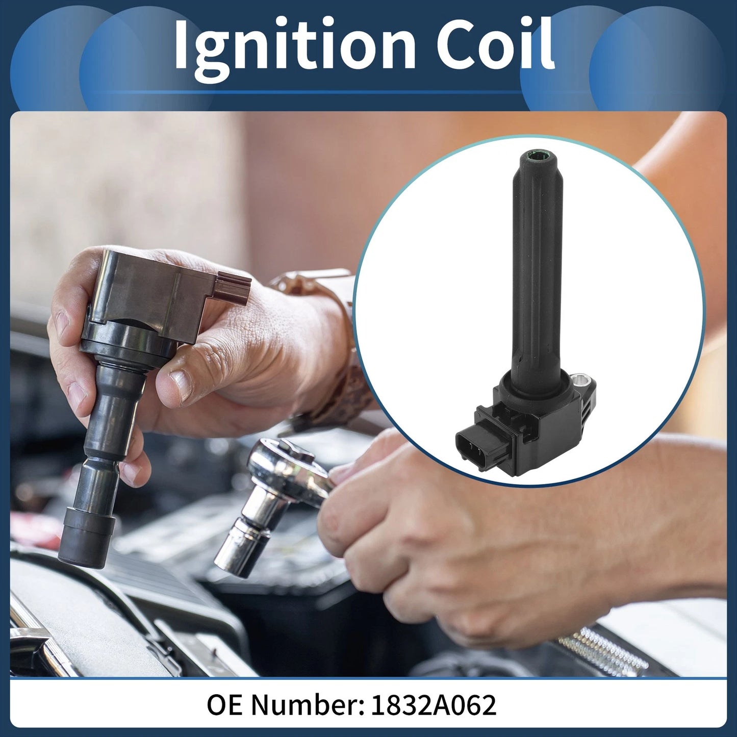 Ignition Coil Pack No.1832A062 for Mitsubishi Mirage 1.2L (2014–2022)