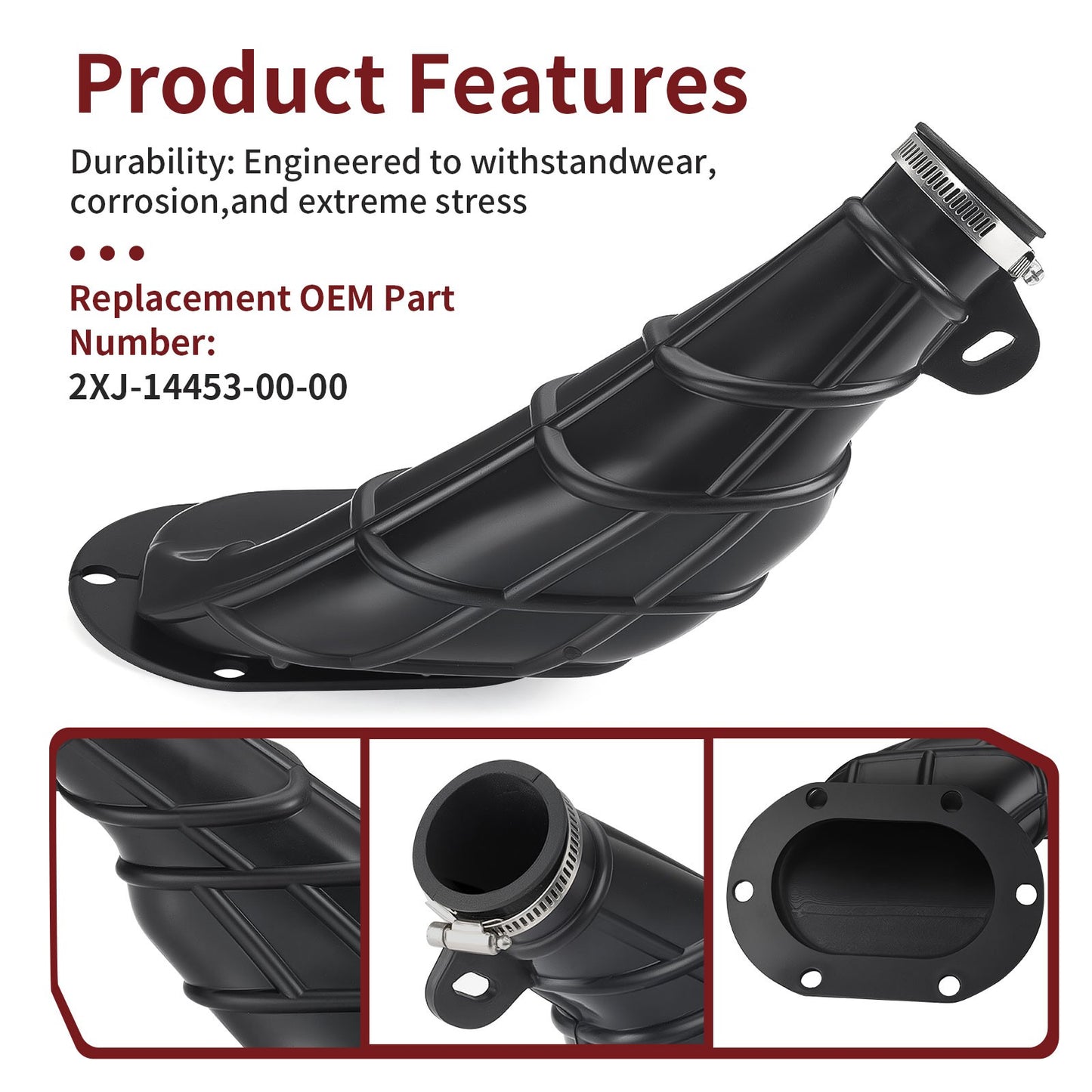 Intake Duct Tube Joint for Yamaha Blaster YFS200 (1988–2006)