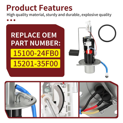 Fuel Pump Assembly for Suzuki GSX1300R Hayabusa (1999–2007)
