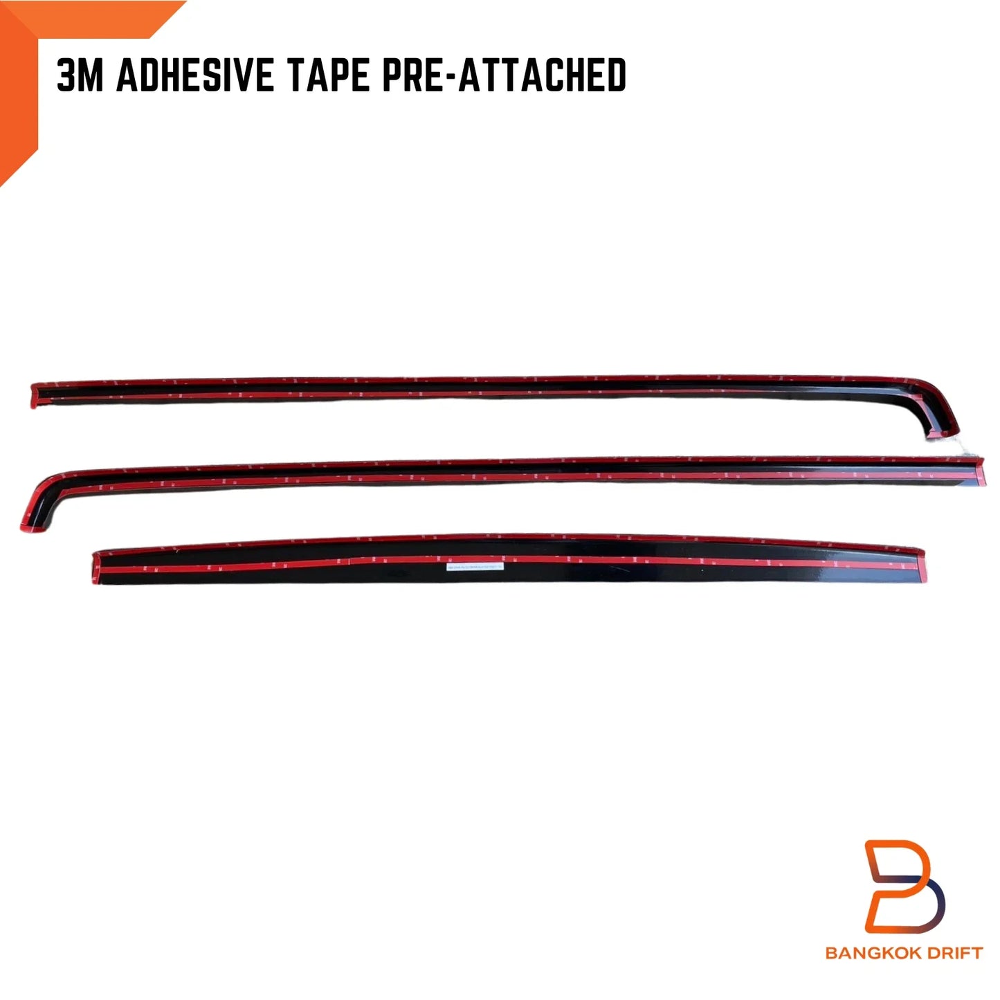 3PC Rear Tailgate Protector Tub Top Cover for Toyota Hilux Revo (2015-2019)