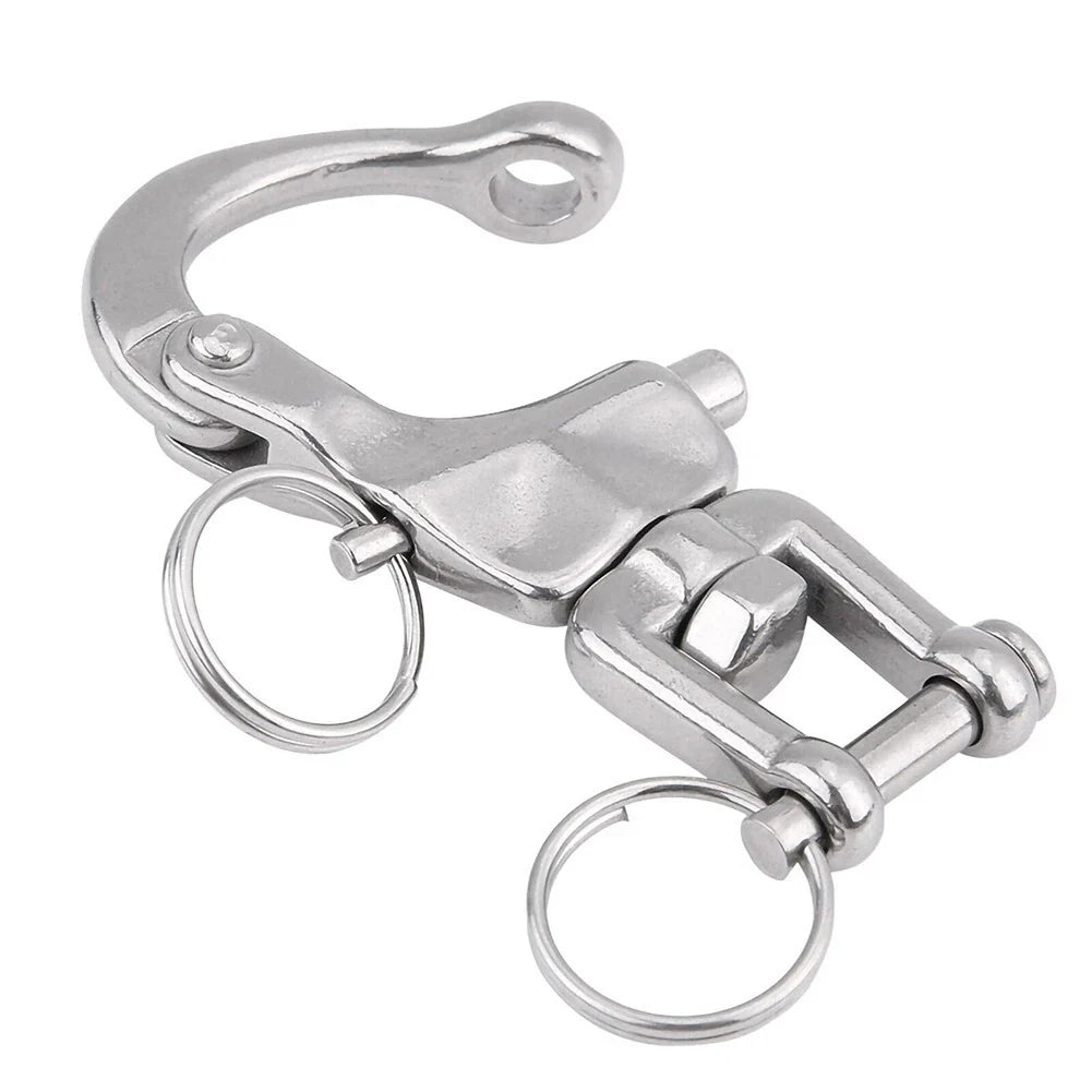 Silver Snap Shackle / 1 x / Spinnaker Halyard