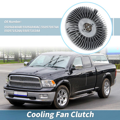 Cooling Fan Clutch for Dodge Ram 1500 2011–2020, Ram 2500 3500 No. 55056840AB