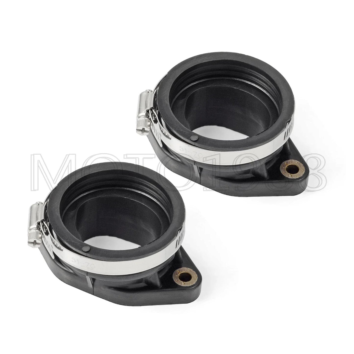 2 x throttle body intake manifold boot adapter for Polaris