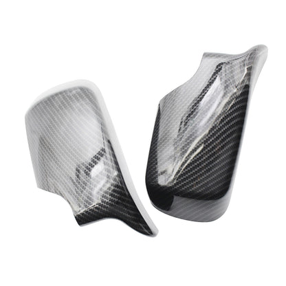 2X M Style Wing Side Mirror Cover Caps for BMW E46 E39 (1998–2005)