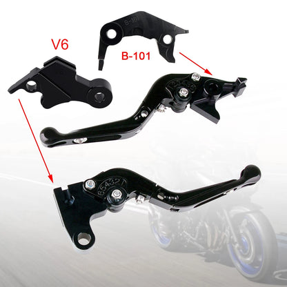 Adjustable Brake Clutch Levers for Yamaha XSR900 MT-09 (2024–2025) Gold