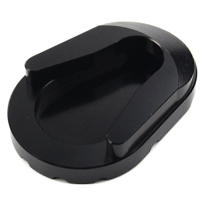 Black Kickstand Enlarge Plate Pad for Vespa Sprint Primavera 150 (2013-2020)