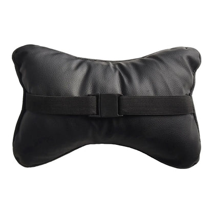 Headrest Cushion Pad 2pcs Breathable PU Leather
