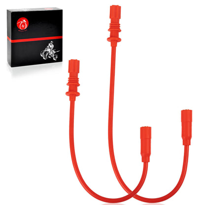 Set of 2 Spark Plug Caps & Wires for Polaris Sportsman 850 (2012–2024)