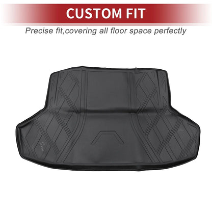 Cargo Liner Rear Trunk Mat for Honda Civic Si (2022-2023) Diamond Pattern TPE