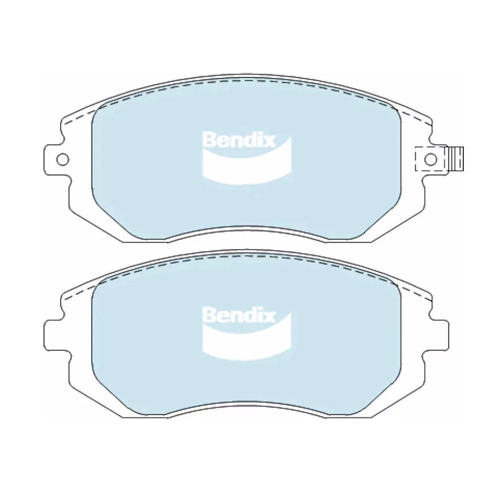 Front Bendix HD Brake Pads for Subaru BRZ (2012–2020)