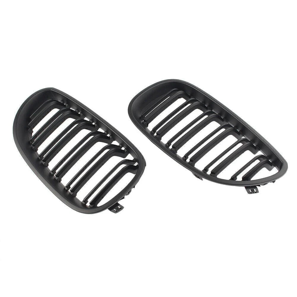 Matte Black Upper Bumper Grill Mesh Grille for BMW E60 E61 M5 2004-2009