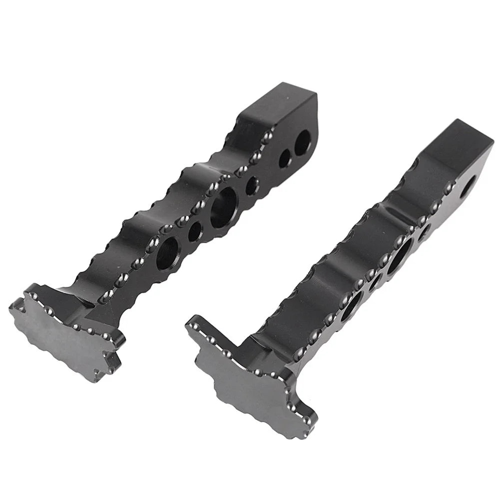 Rear Passenger Foot Pegs for Suzuki Hayabusa GSXR 1300 (2008-2017) Black