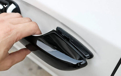 4 x Gloss Black Outer Door Handle Cover Trim for Lexus ES (2019–2024)