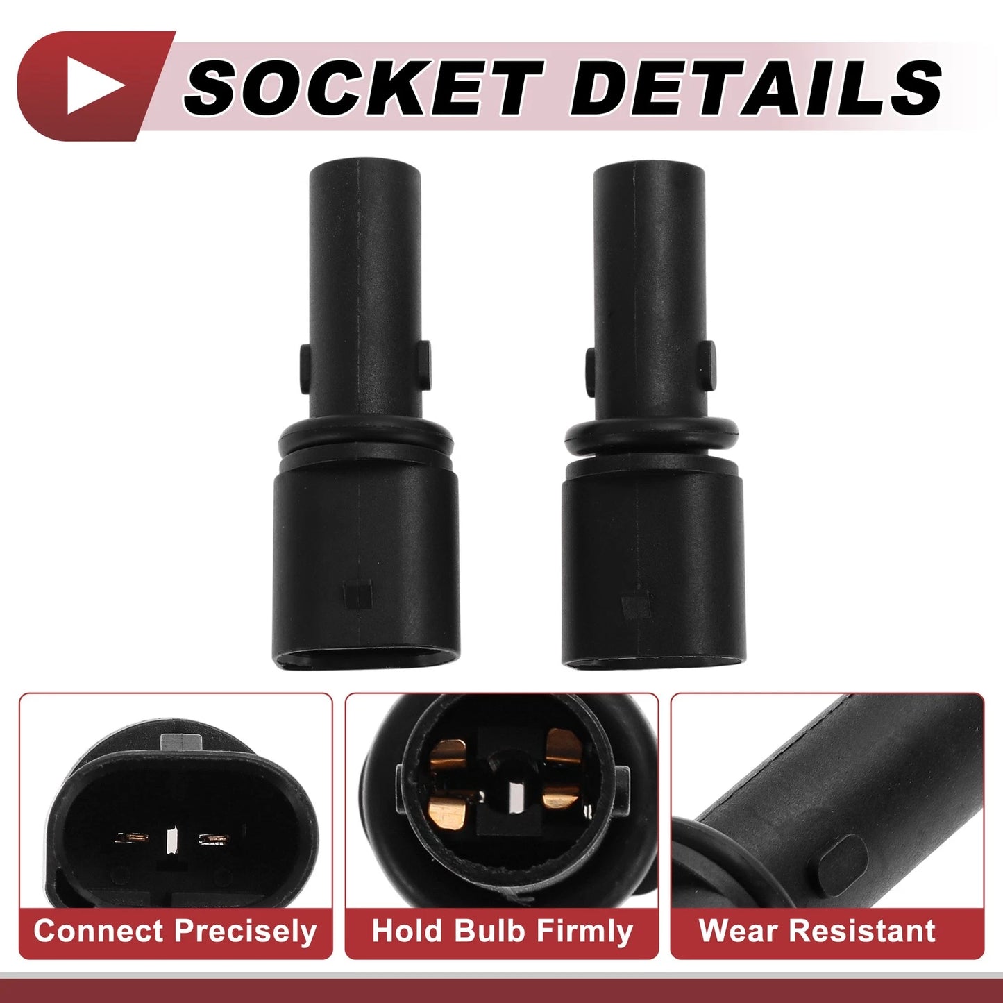 2X Parking Light Socket for BMW 3 Series E46 (1997–2006) No. 8380205