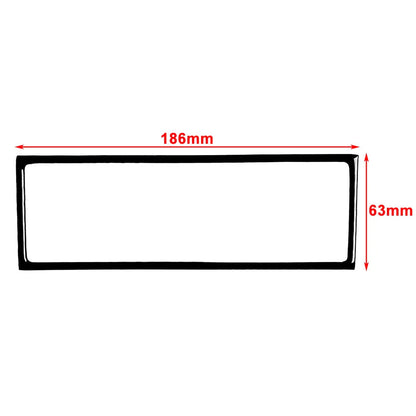 Black Center Console Storage Box Cover Trim for BMW 3 Series (1991-1999)