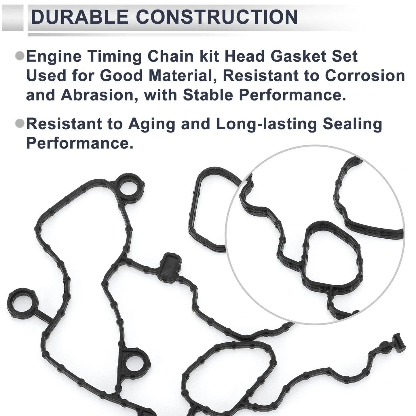 Timing Cover Gasket Set for Chrysler Dodge 3.6L V6 (2011-2021)