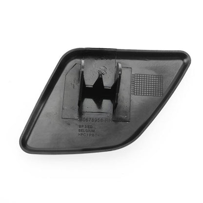 Set of 2 Headlight Washer Covers for Volvo XC90 (2007–2014) - Black Plastic