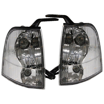 Clear Corner Indicator Lights Pair for Ford Courier PG PH (2002–2006)