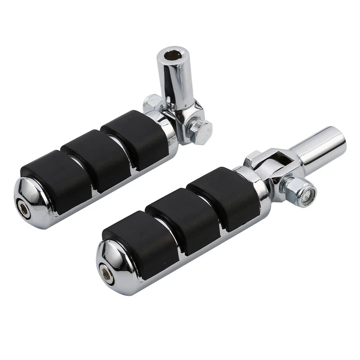 Rear Passenger Footpegs Mounts for Harley Softail Heritage Fatboy (2000-2006)